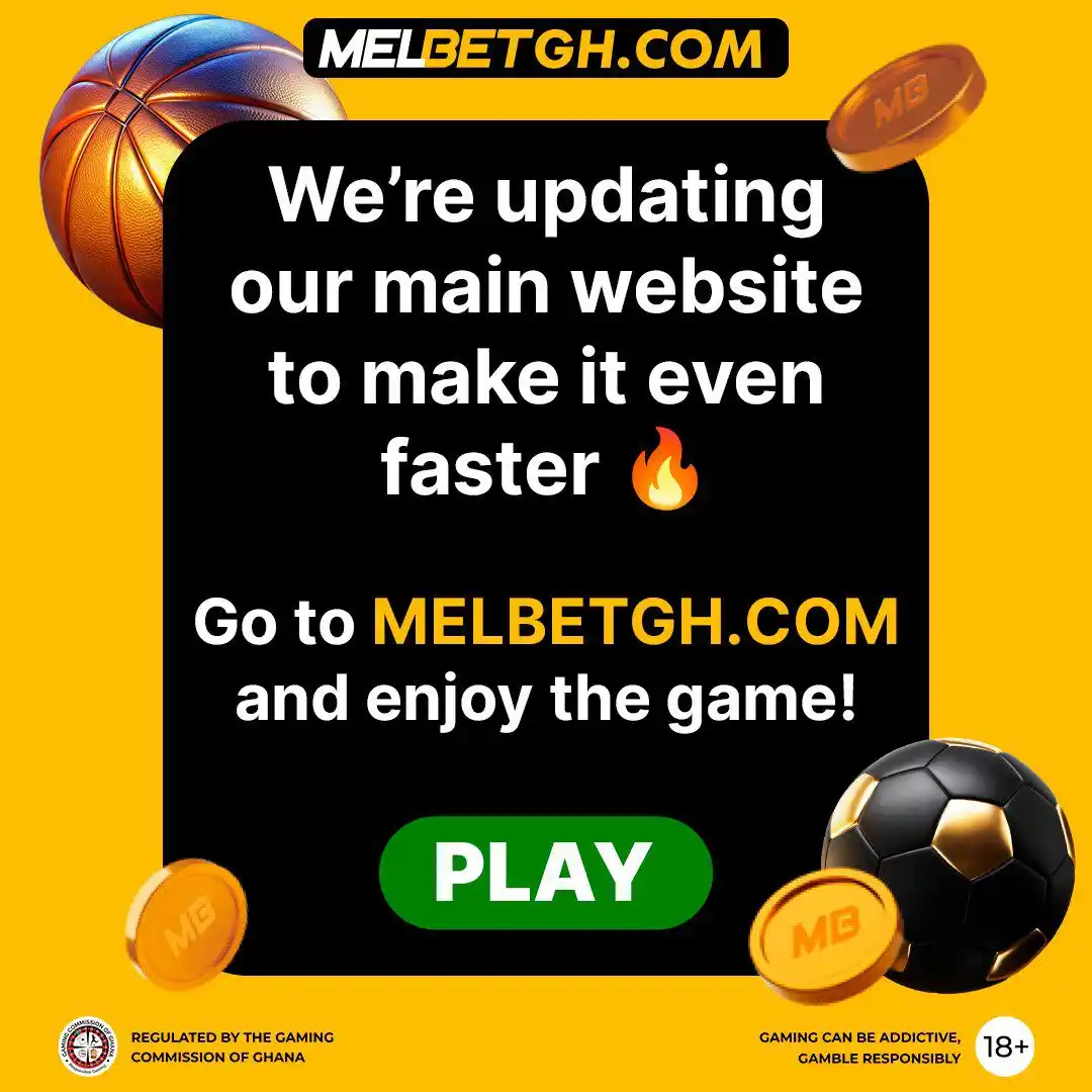 Image from NKRATAASEM 🇬🇭: Important update! Melbet Ghana is now temporarily available at a new ...