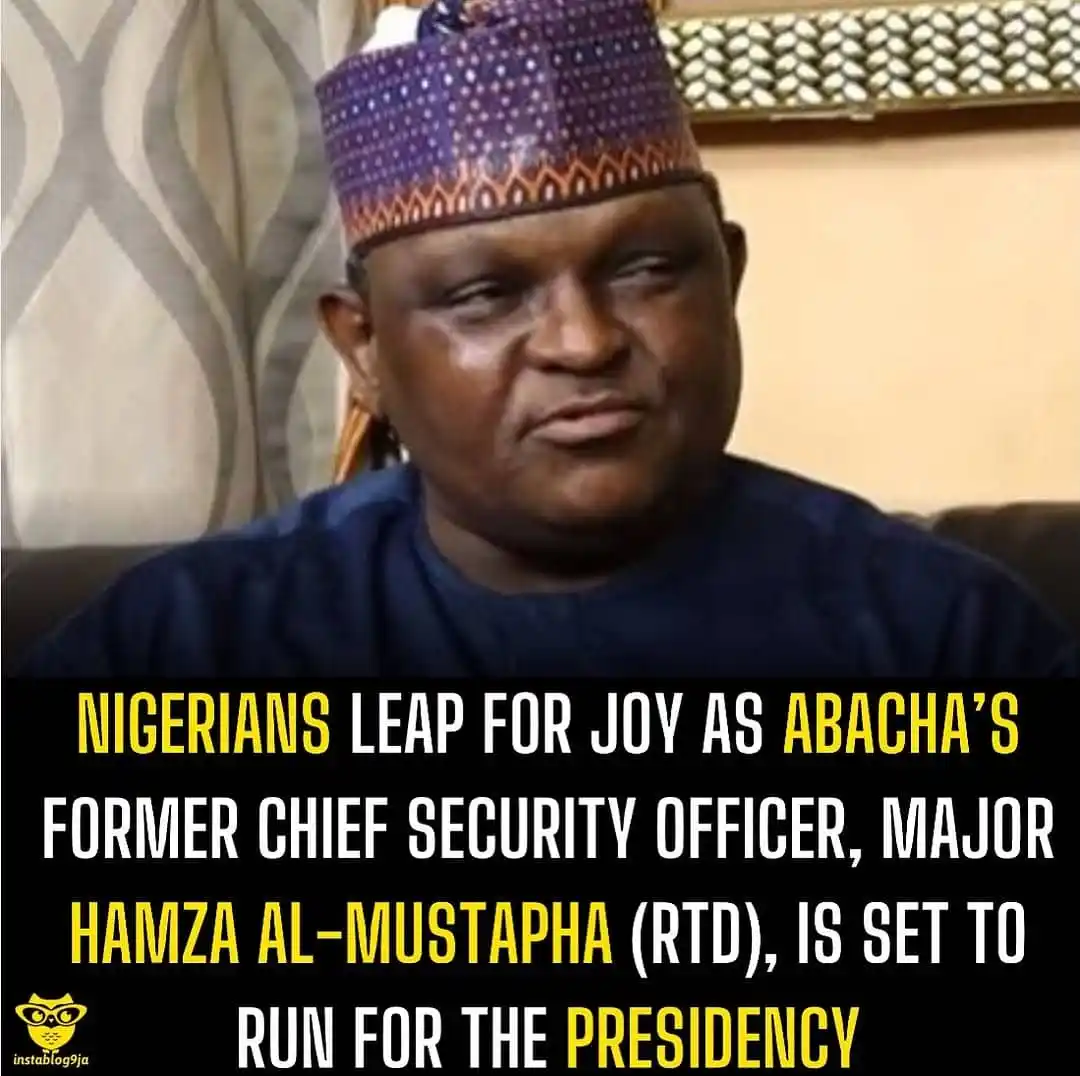 Image from Instablog9ja Network: Nigerians leap for joy as Abacha’s Former Chief Security Officer, Majo...