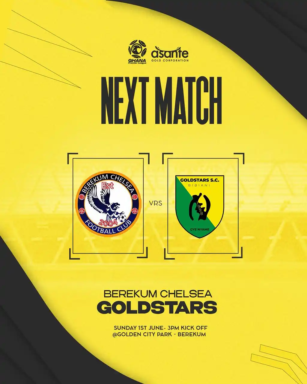 BIBIANI GOLDSTARS SC post