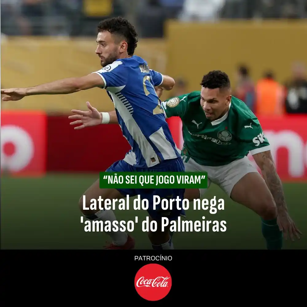 Image from UOL | Palmeiras Agora: *SENTIU?* 👀😅 João Mário, lateral do Porto, rebateu comentários que ...