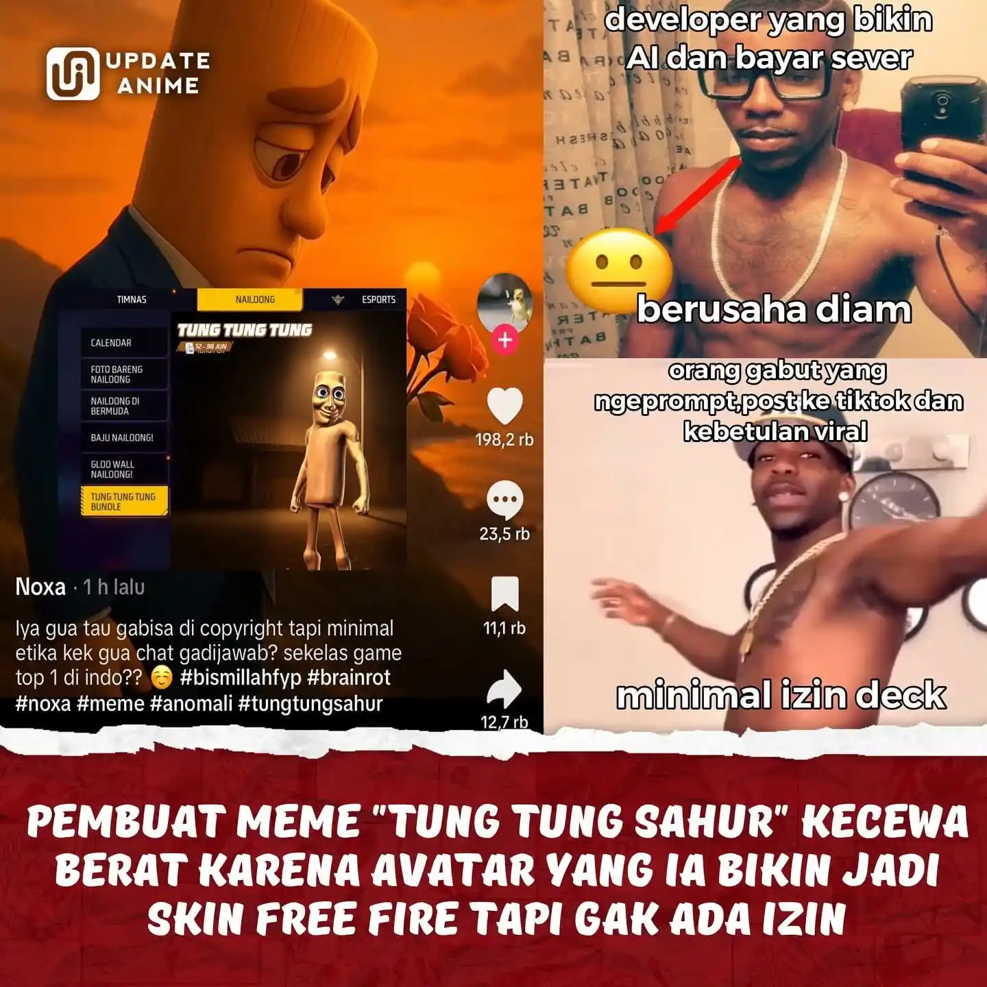 Image from ANIME VID STICKER JAPAN UPDATE🇯🇵: *益* Kocak banget rek 😹  Source : npc <a class="text-blue-500 hover:un...