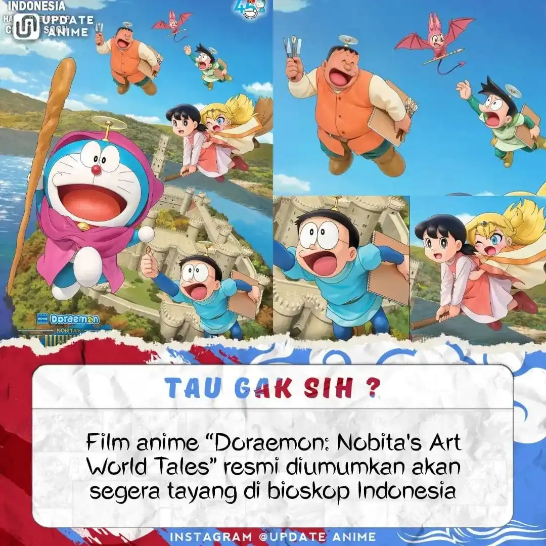 Image from ANIME VID STICKER JAPAN UPDATE🇯🇵: *益* ODEX Indonesia telah secara resmi mengumumkan bahwa film anime "Do...