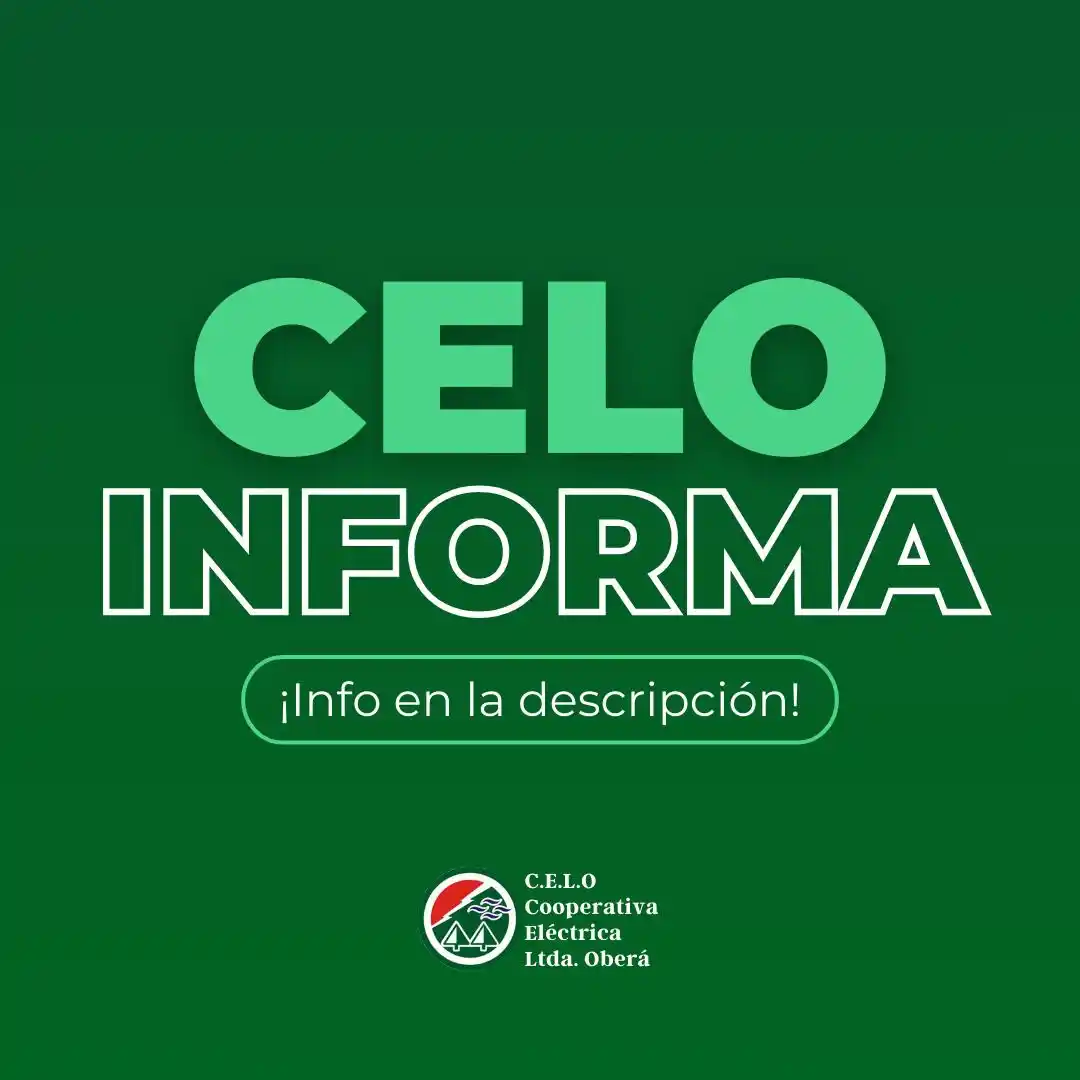 Image from El Misionerismo: *📢 Corte programado de Energía Eléctrica* _Oberá_ Comunicamos a todos...