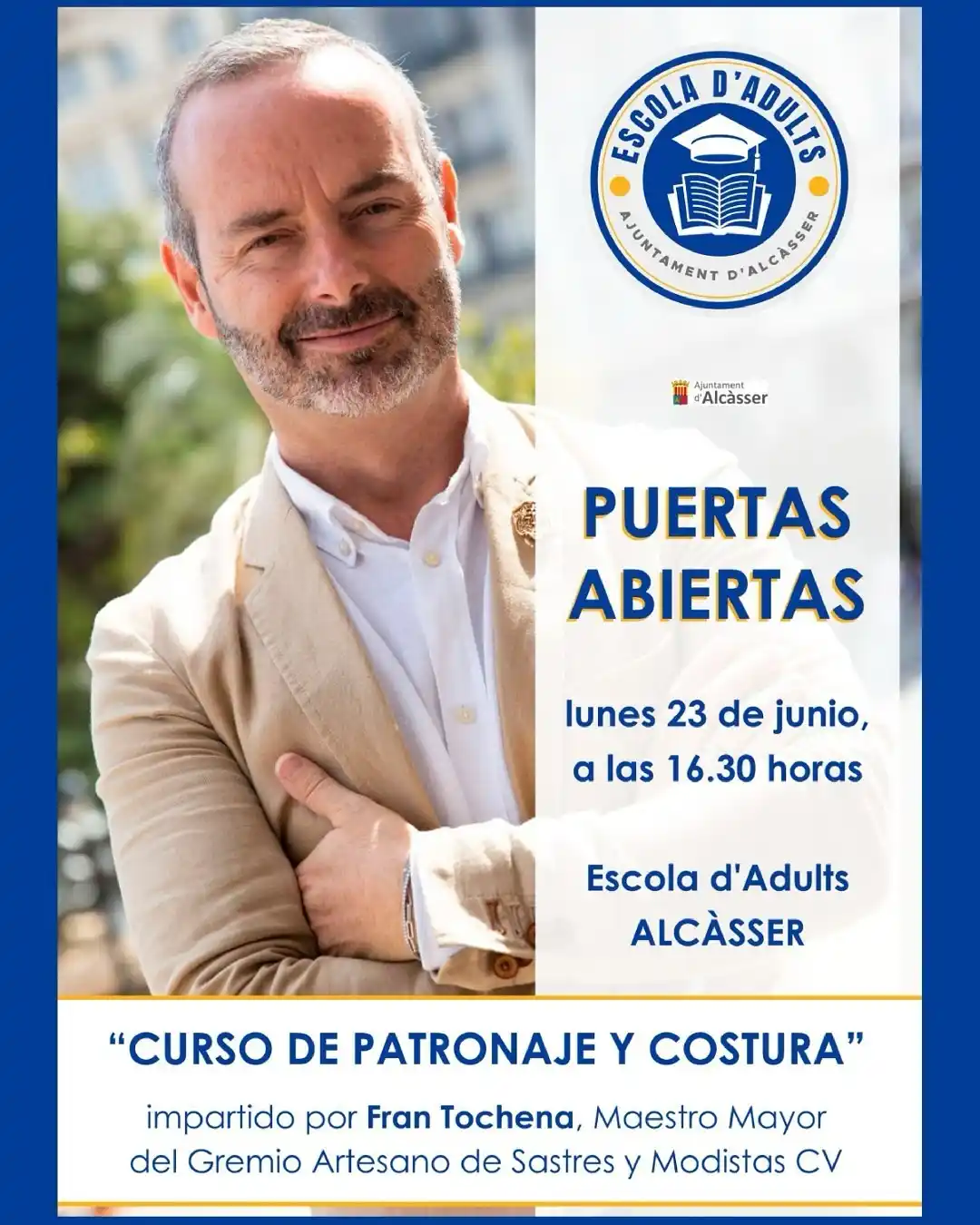 Image from AJUNTAMENT D'ALCÀSSER: DESCOBREIX EL CURS DE PATRONATGE I COSTURA A L’ESCOLA D’ADULTS 🧵 El ...