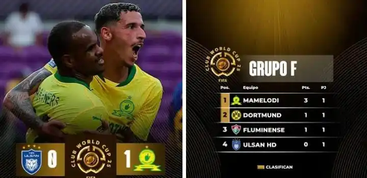 Image from El Misionerismo: *EL MAMELODI TRIUNFÓ EN EL DEBUT Y ES LÍDER 🇿🇦* 🏆 El equipo de Sudá...