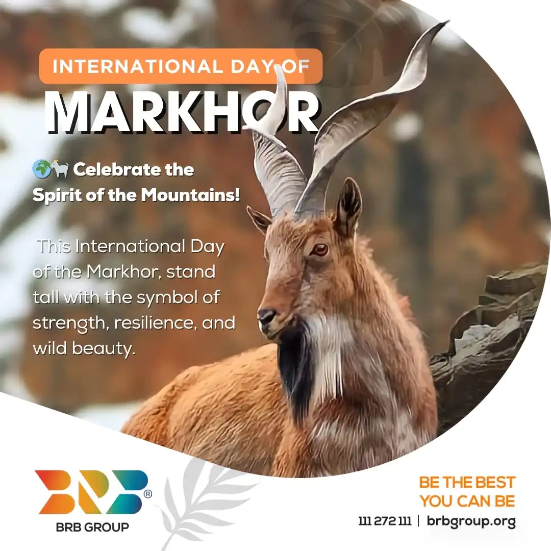 Image from BRB Group: 🐐 International Day of the Markhor 🐐 Join us in honoring one of natu...