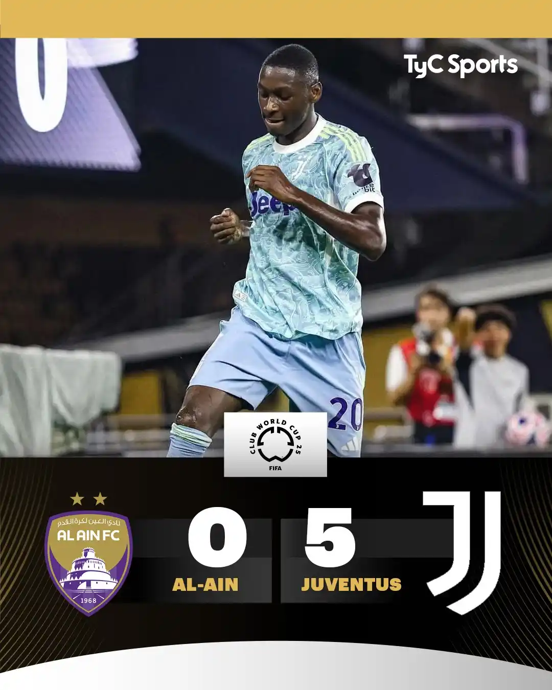 Image from El Misionerismo: *¡JUVENTUS APLASTÓ AL AL-AIN! Mundial De Clubes* La Vecchia Signora n...
