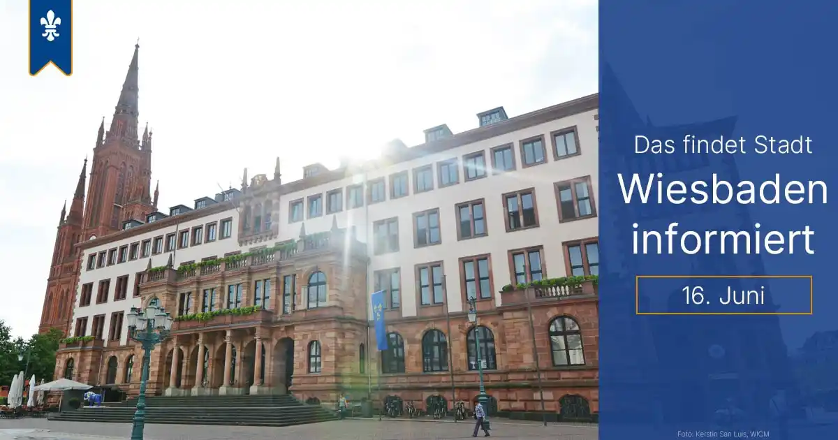 Image from stadt.wiesbaden: ⛅ Mit diesen Infos wünschen wir euch einen guten Start in die neue Woc...