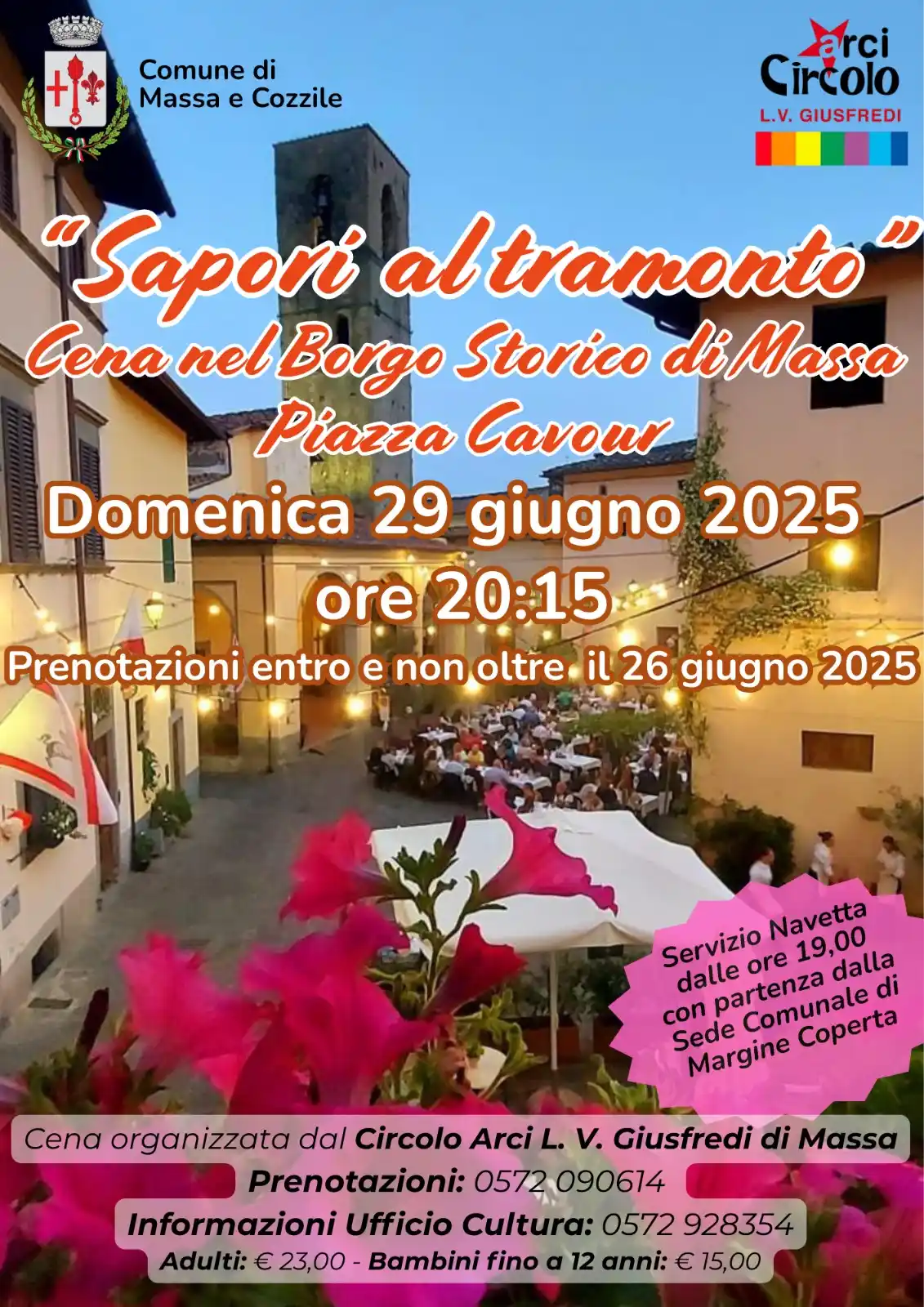 Image from Comune di Massa e Cozzile: Nel borgo storico di Massa sarà organizzata per domenica 29 giugno 202...