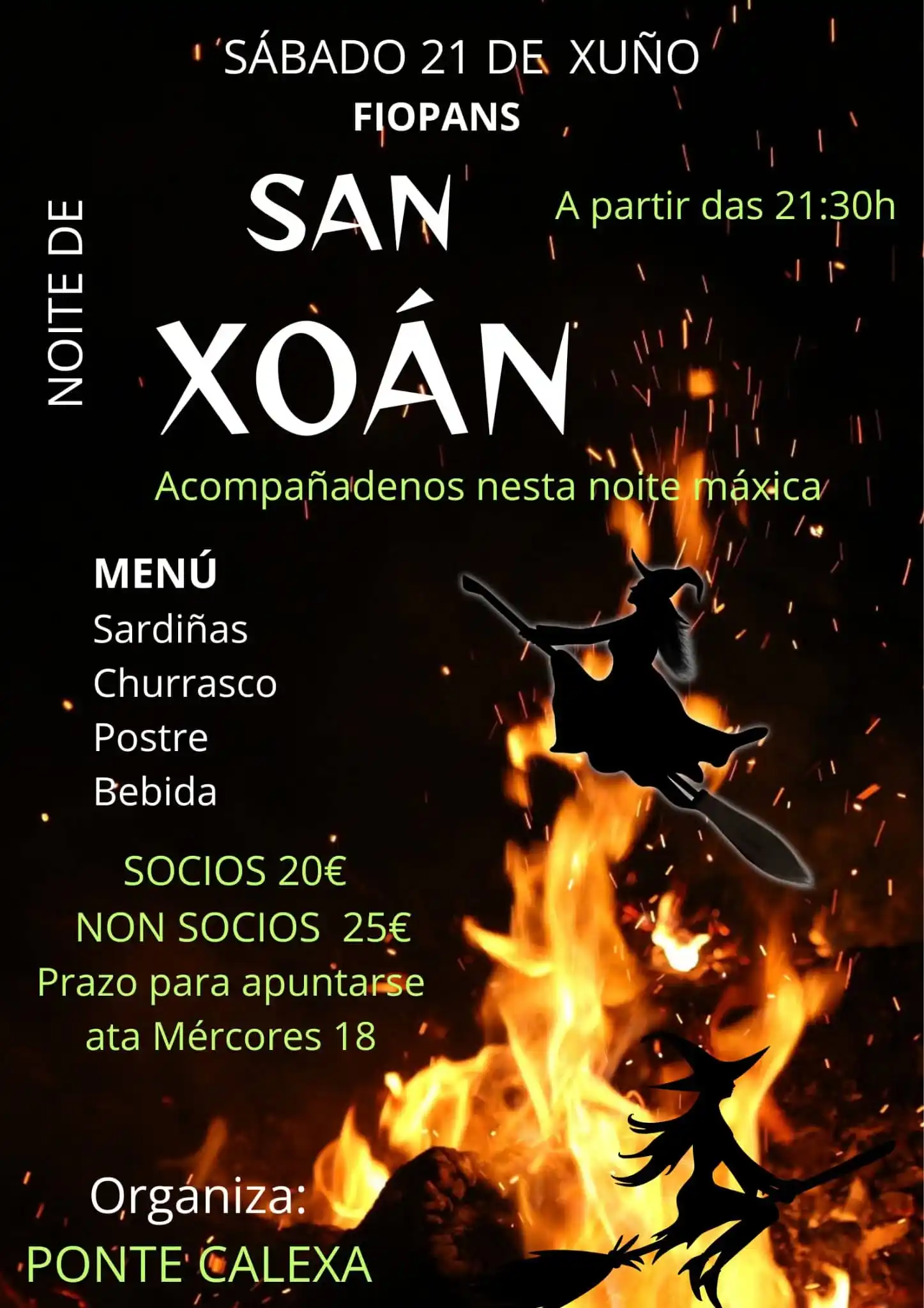 Image from Concello da Baña ● Canle Oficial de WhatsApp: 🔥 𝐍𝐨𝐢𝐭𝐞 𝐦𝐚́𝐱𝐢𝐜𝐚 𝐞𝐧 𝐅𝐢𝐨𝐩𝐚́𝐧𝐬   O vindeiro 𝐬𝐚́𝐛�...