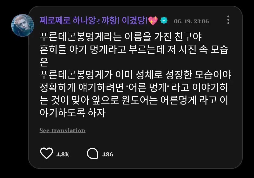 Image from πππππππππππ ππππππ: β΄κ° LEEHAN REPLY ON WEVERSE κ±βΆ πͺ: tadaa π : dia itu temen yang nama...