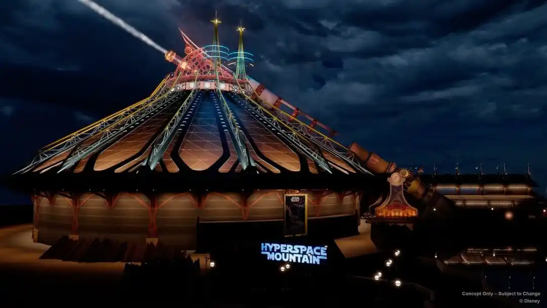 Image from Disney Park News - Disneyland Paris & Walt Disney World News von dein-dlrp: 🥳 Um das 30-jährige Jubiläum von Space Mountain zu feiern, arbeiten T...