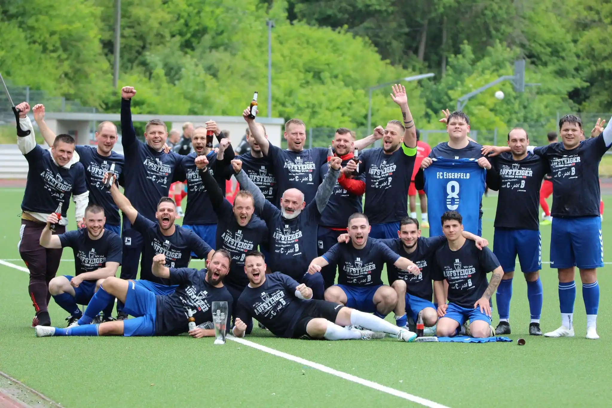 Image from FC Eiserfeld e.V.: 🎉 AUFSTIEG! 2. Welle zurück in der Kreisliga B! ⚽🔥  Im letzten Heims...