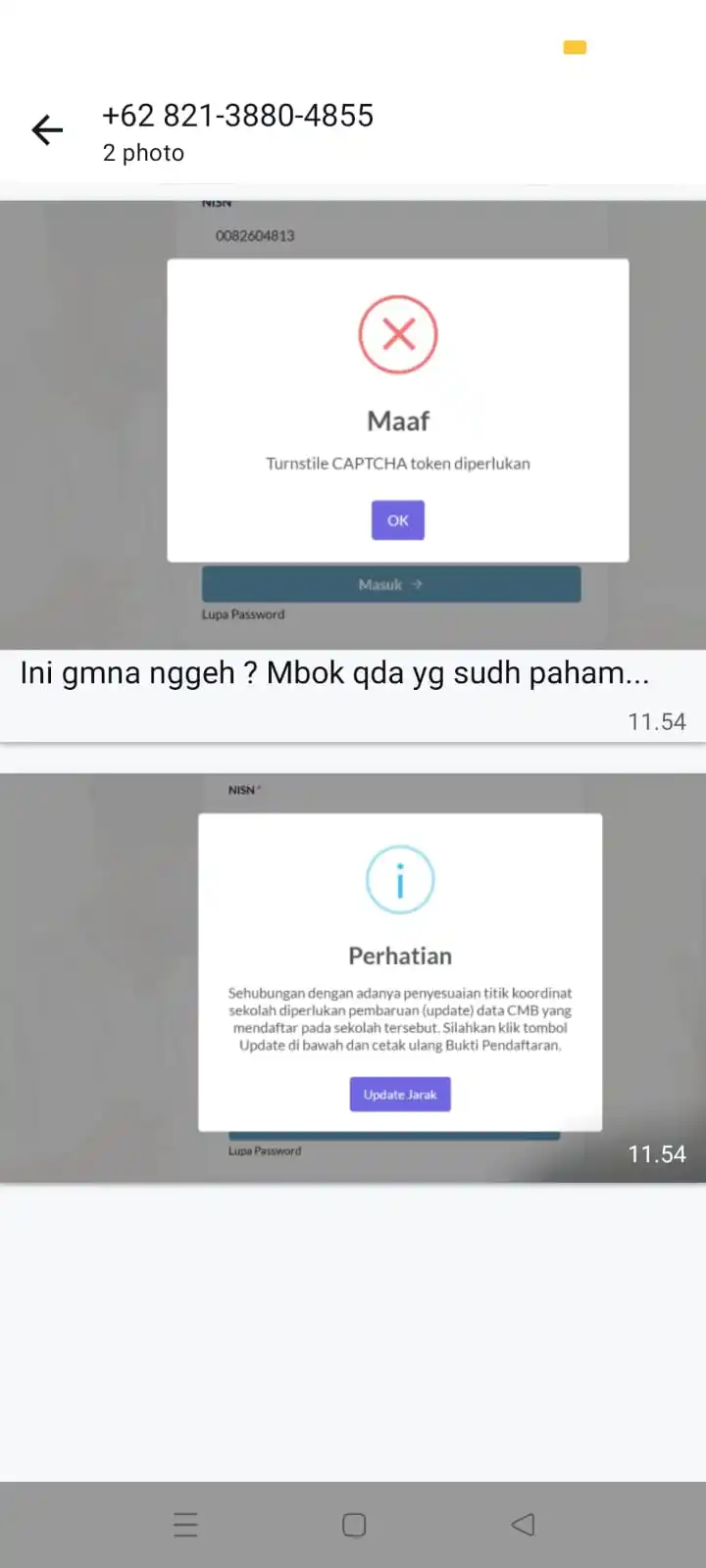 Image from SMAN 1 PURWODADI: Bagi CMB yang mengalami hal yang sama sperti diatas bisa dicoba, Klik...