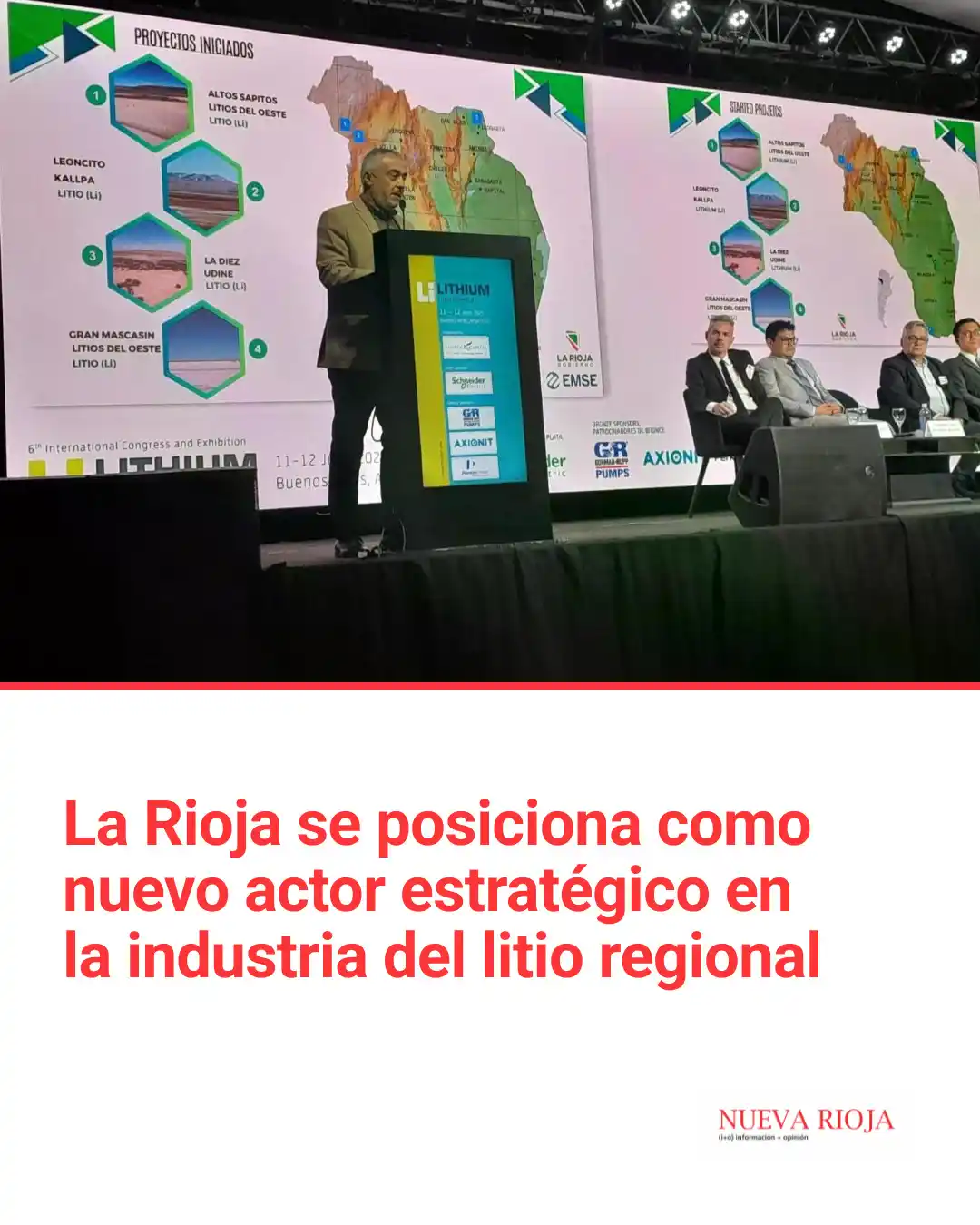 Image from Diario Nueva Rioja: 📌LA RIOJA SE POSICIONA COMO NUEVO ACTOR ESTRATÉGICO EN LA INDUSTRIA D...