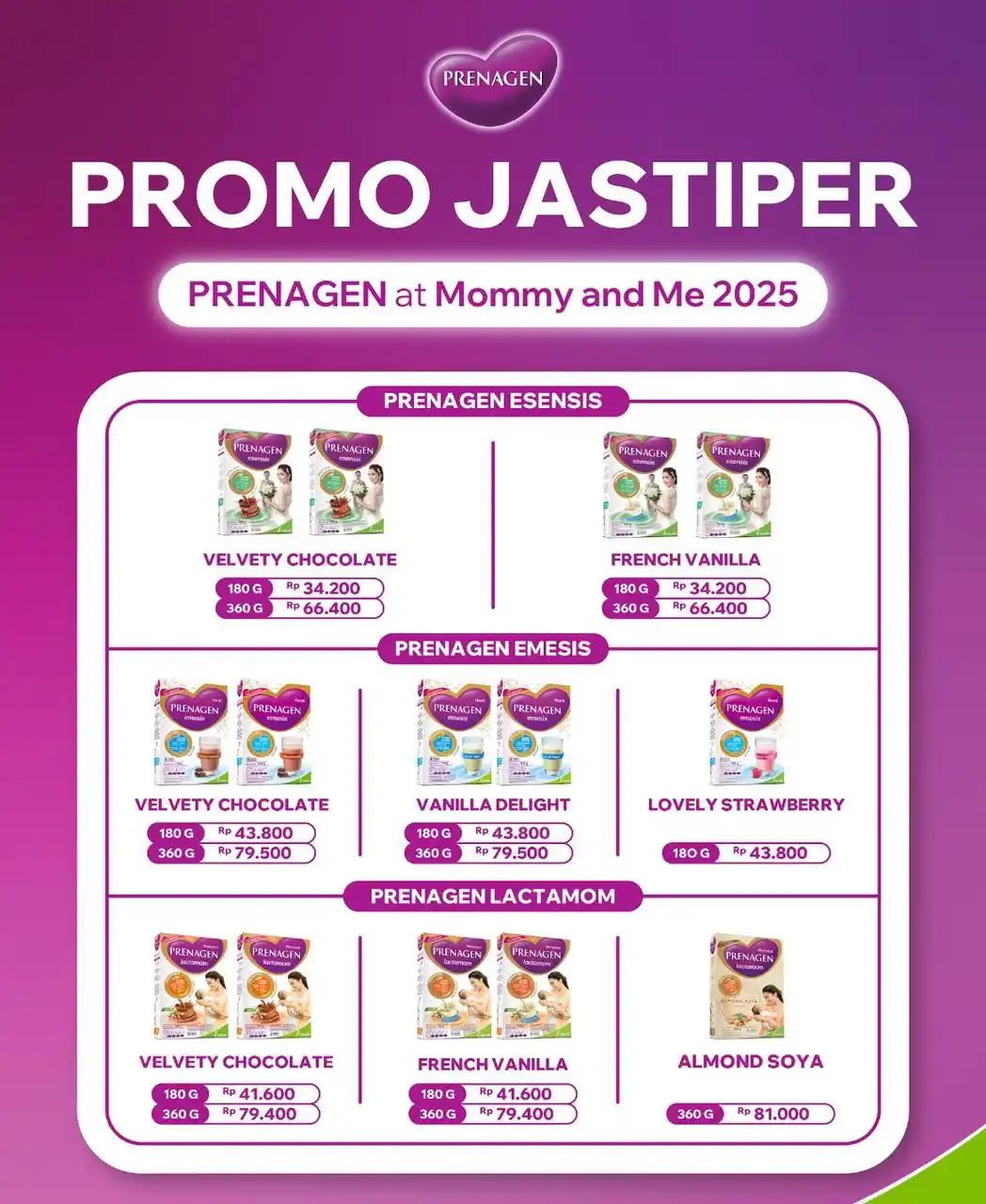 Image from KATALOG TITIPNIESAJA🛒: *MOMMY N ME* *PRENAGEN*  yg lagi promil,hamil ataupun dah lahiran jang...