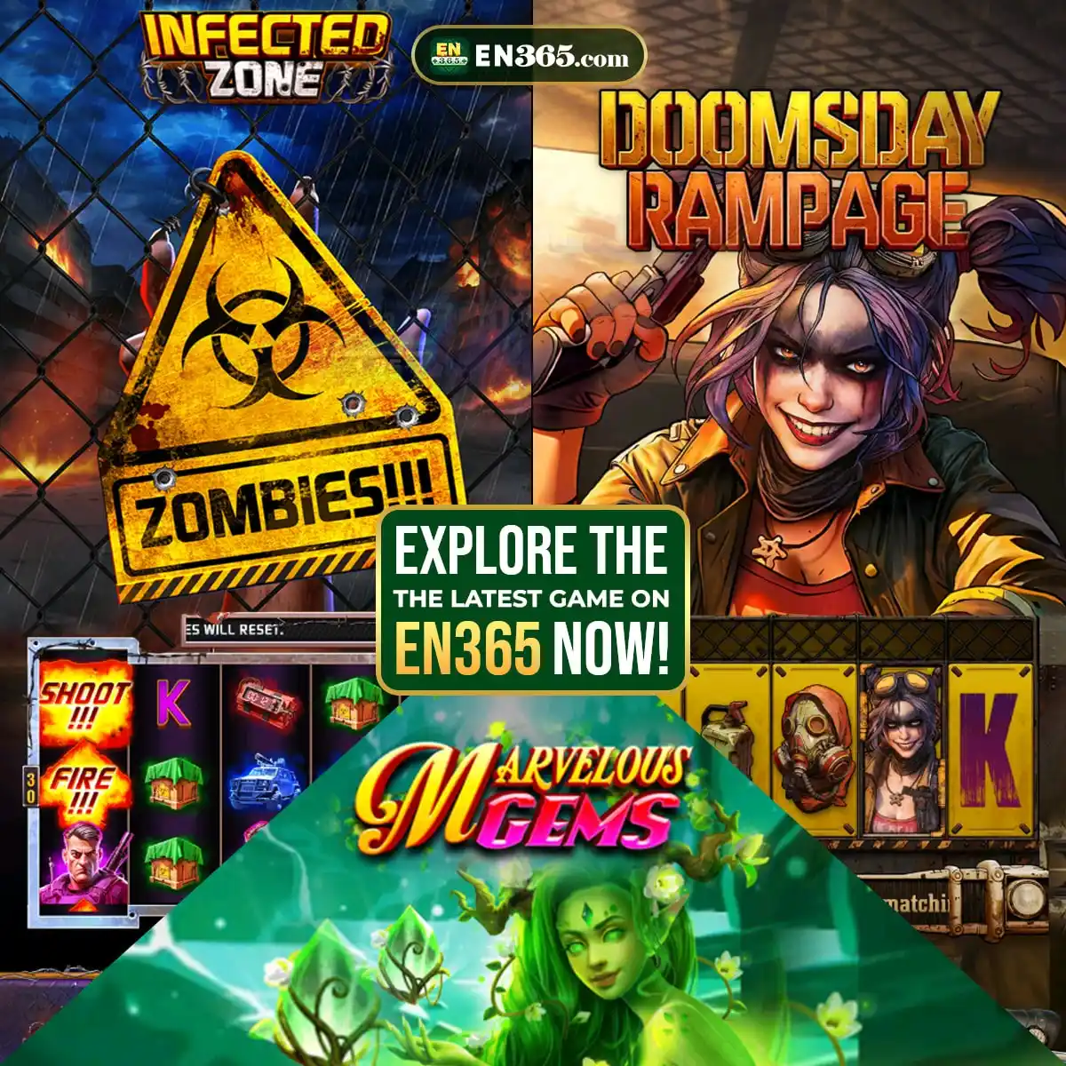 Image from EN365: 🔥 NEW GAMES ALERT on EN365! 🔥 Get ready for non-stop thrills with ou...