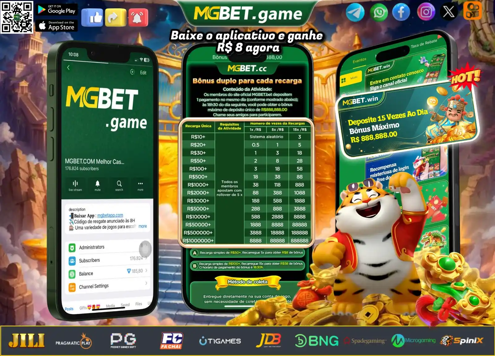 Image from MGBET.cc | Canal Oficial ®: ❤️Uau, boas notícias, boas notícias ~❤️ 🌟O Deposite 15 Vezes Ao Dia ...