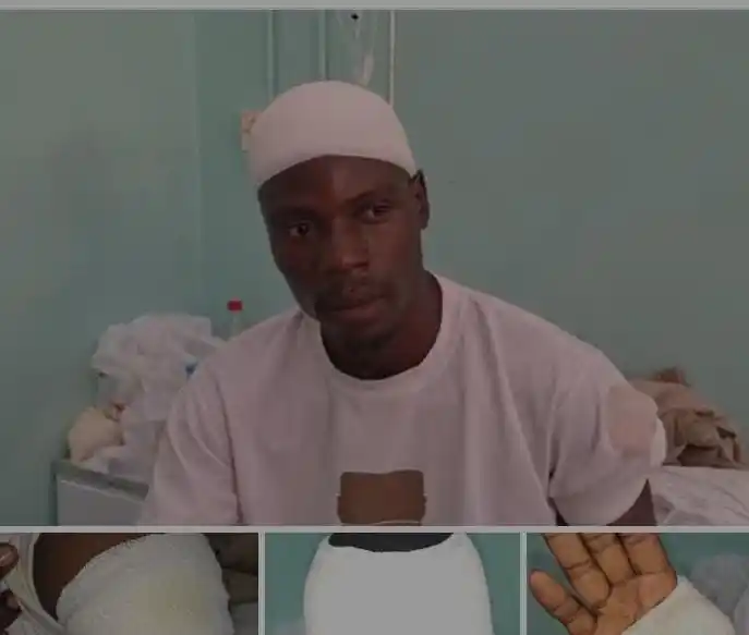 Image from Radio Zimbabwe: A 29-year-old man from the Woodlands Resettlement Area near Victoria F...