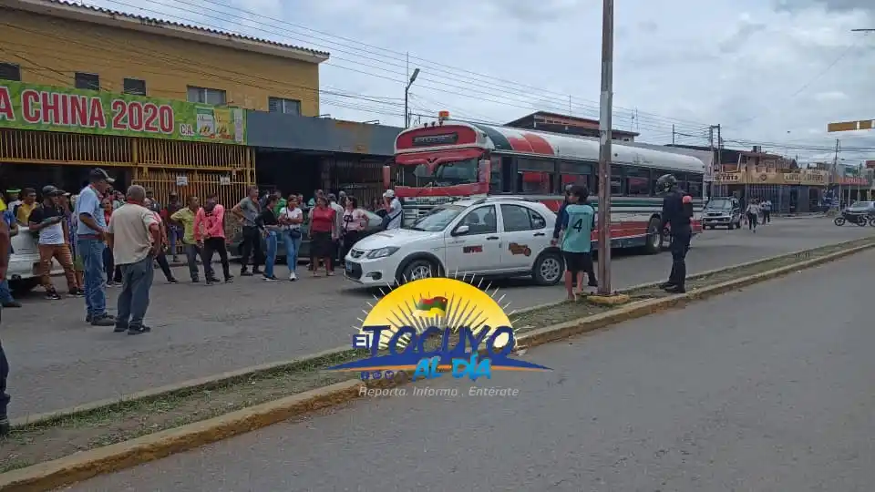 Image from Noticias ElTocuyoAlDia: *Accidente de Tránsito en El Tocuyo* Se reporta un accidente de tráns...