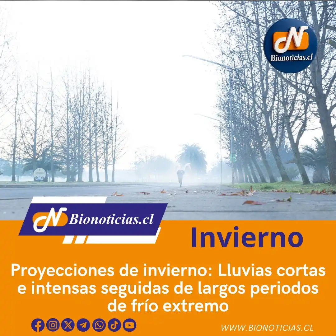 Image from Bionoticias.cl: 📢 Atención zona central de Chile El invierno que se avecina será atíp...