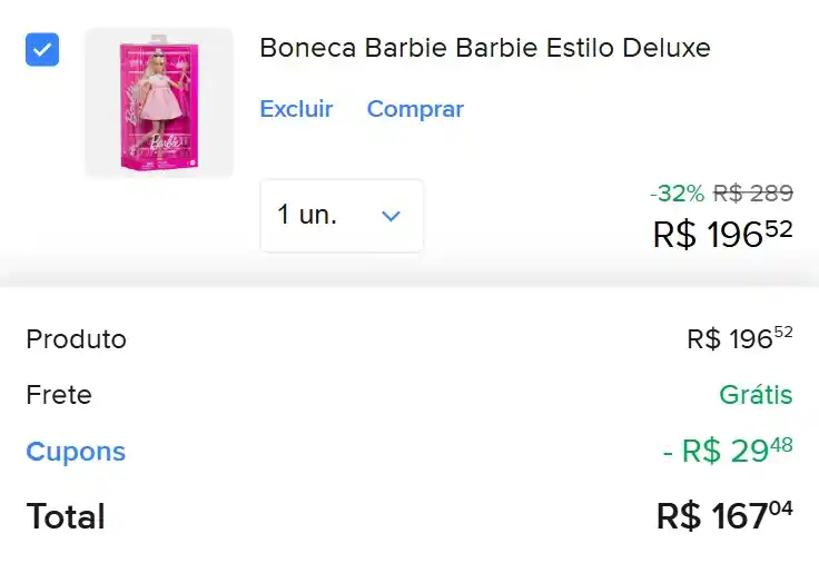 Image from JDolls - Promos e Achados de Bonecas: *Boneca Barbie Deluxe Style <a class="text-blue-500 hover:underline cu...