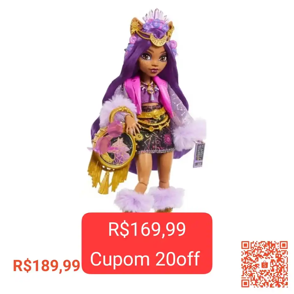 Image from JDolls - Promos e Achados de Bonecas: *Boneca Monster High Clawdeen Monster Fest / Festival Monstro - Mattel...