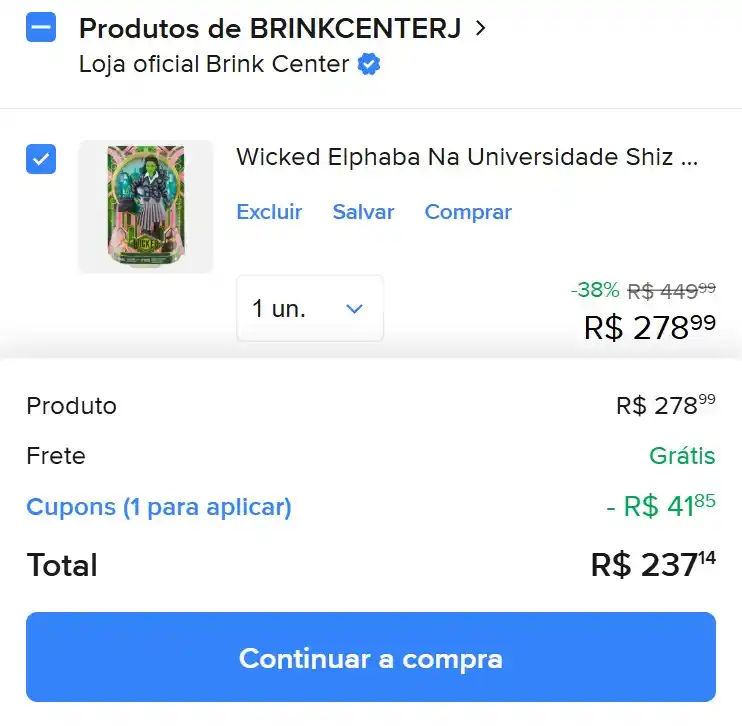 Image from JDolls - Promos e Achados de Bonecas: *Boneca Wicked Elphaba Shiz University - Mattel*  Por *R$237,14* _em a...
