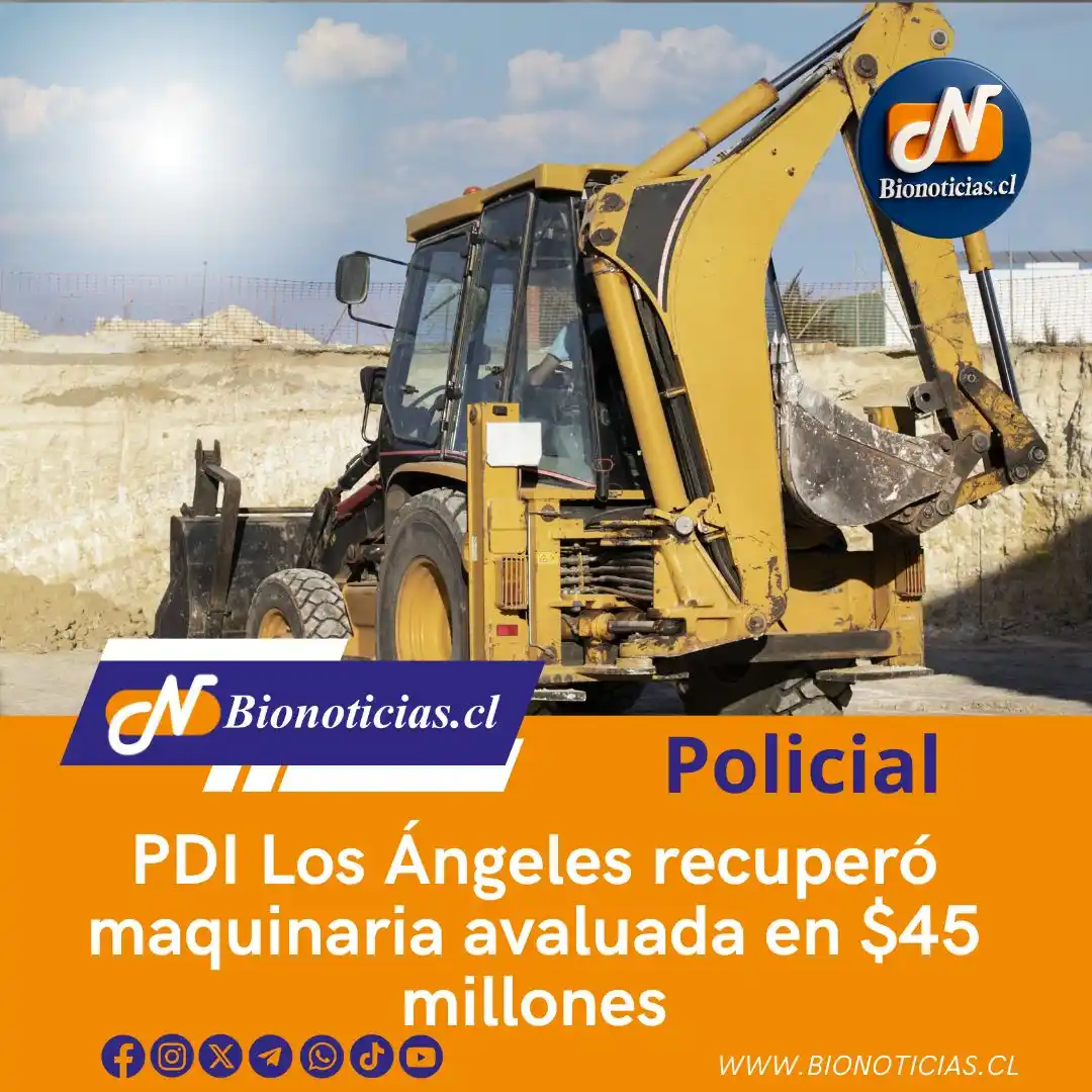 Image from Bionoticias.cl: 🔹 Buenas noticias desde Los Ángeles: Detectives de la PDI lograron re...