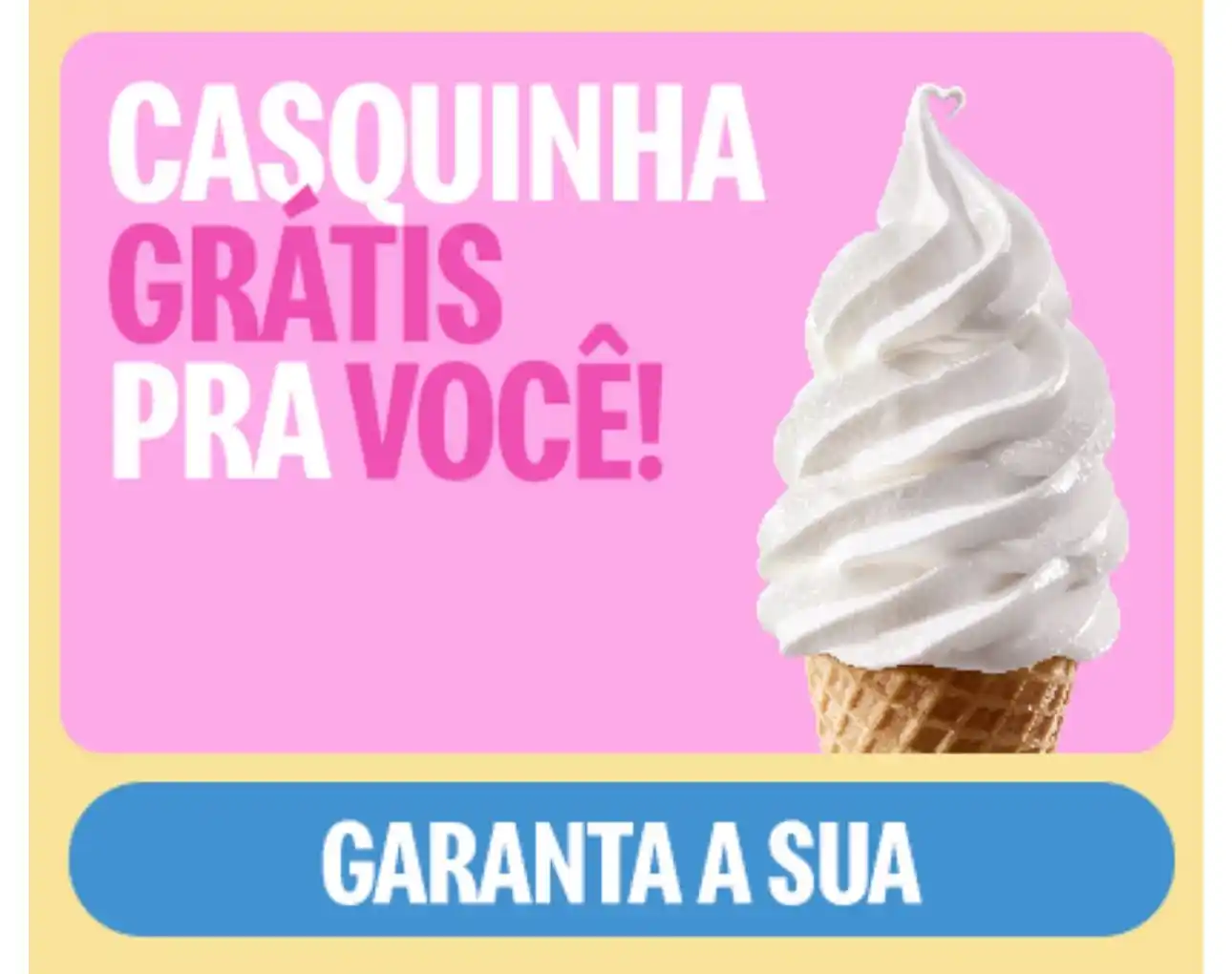 Image from Promoz: Casquinha grátis no app McDonalds  https://promoz.net.br/d/7962...
