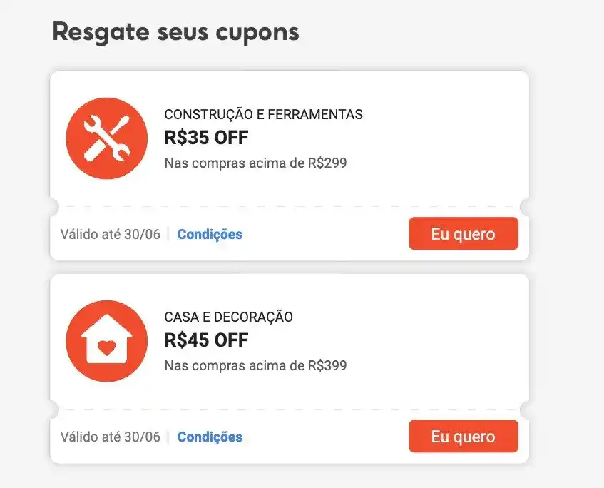 Image from JP TECH OFERTAS GERAIS: CUPOM DE DESCONTO SHOPEE PARA CASA E CONSTRUÇÃO  🎟️ R$35 OFF acima de...