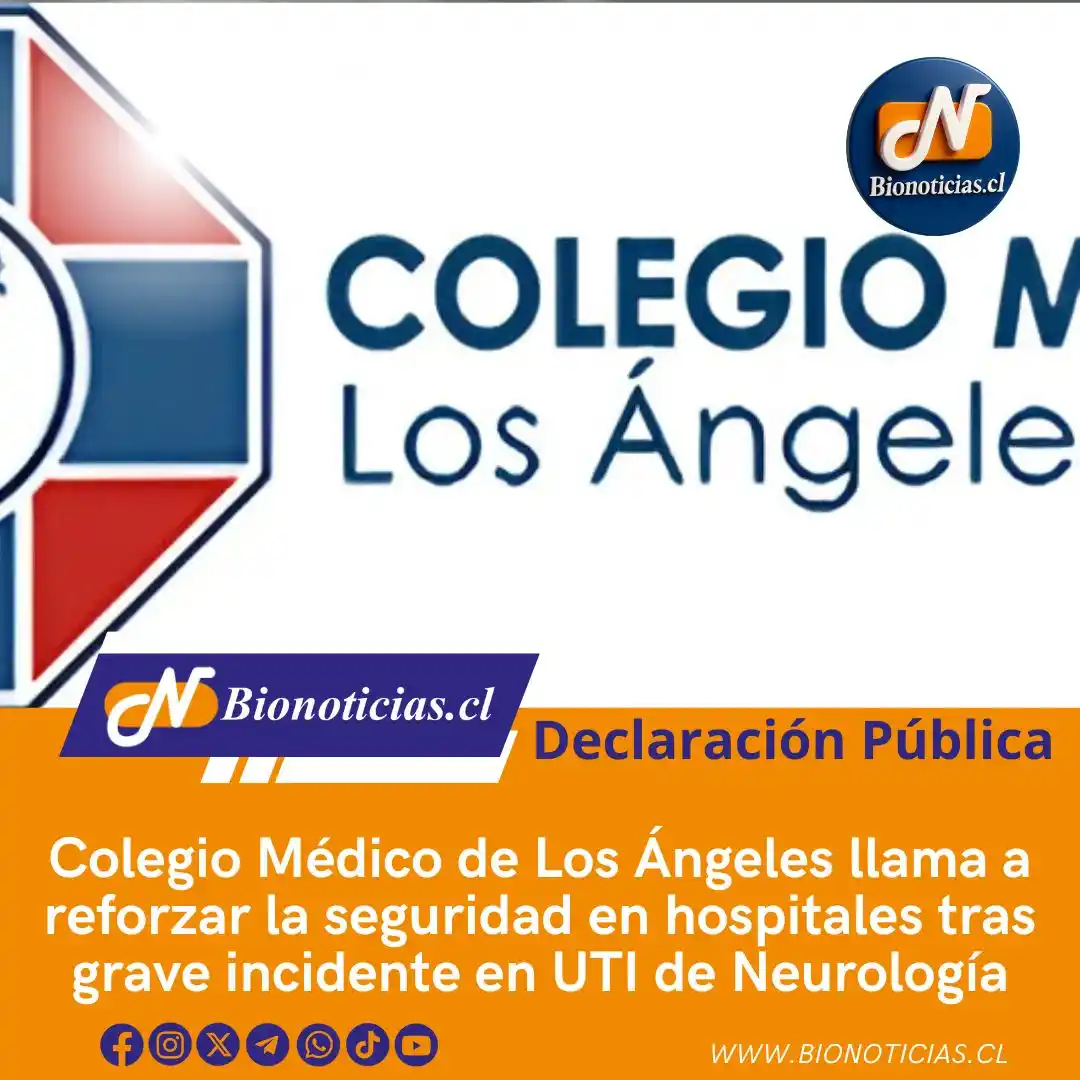 Image from Bionoticias.cl: 📢 Declaración Pública | Colegio Médico Los Ángeles Tras el trágico he...
