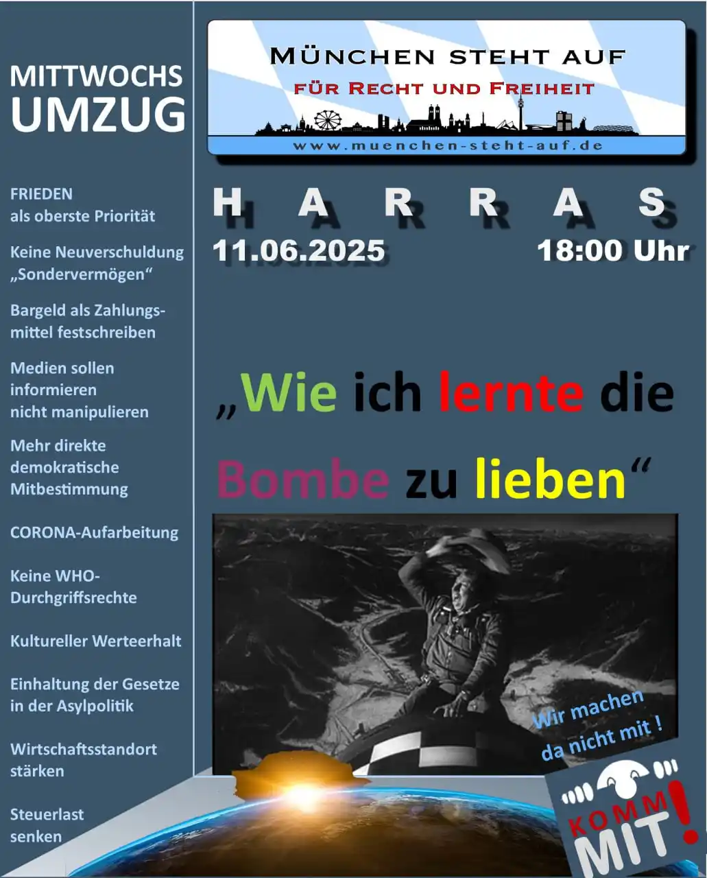 München-steht-auf post