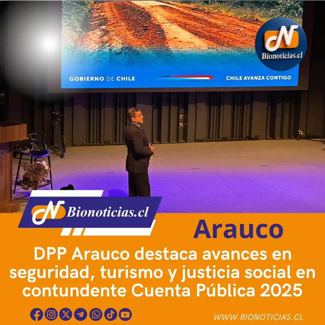 Image from Bionoticias.cl: 📢 DPP Arauco rindió Cuenta Pública 2025 La Delegación Presidencial Pr...