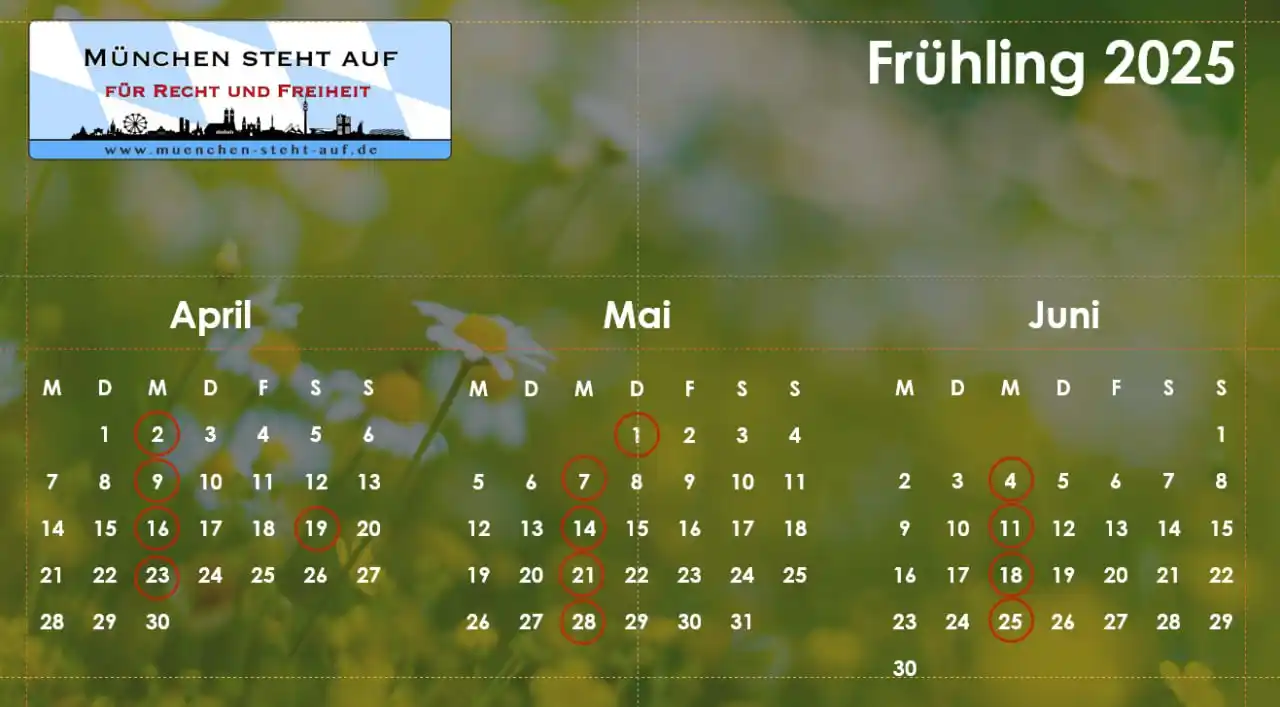 Image from München-steht-auf: Eine Auswahl an Terminen  👉 Fr, 13.06.2025 ab 18 Uhr Tanzparty im Bas...