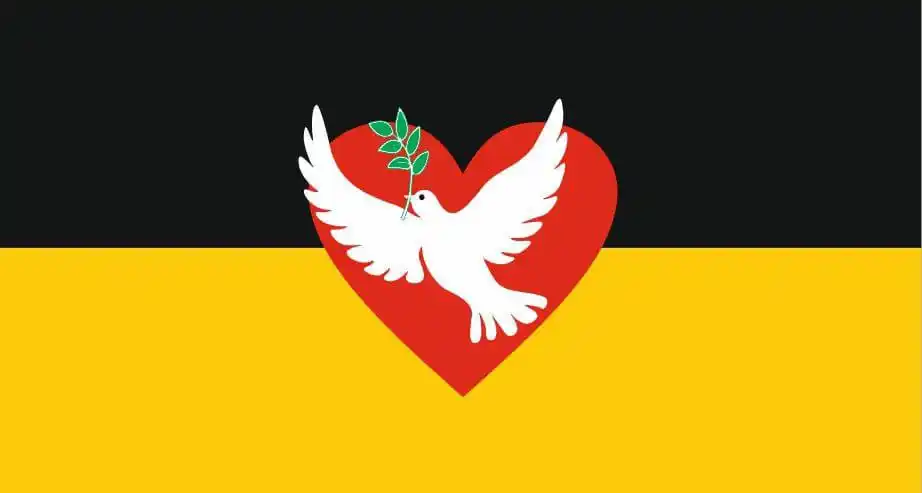 Image from München-steht-auf: Einigkeit und Recht und Freiheit  für das deutsche Vaterland!  Danach ...