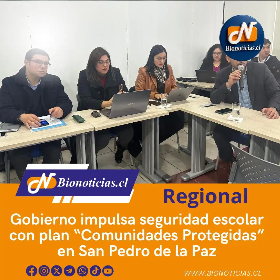 Image from Bionoticias.cl: 🔒 El Gobierno presentó el plan “Comunidades Protegidas” en San Pedro ...