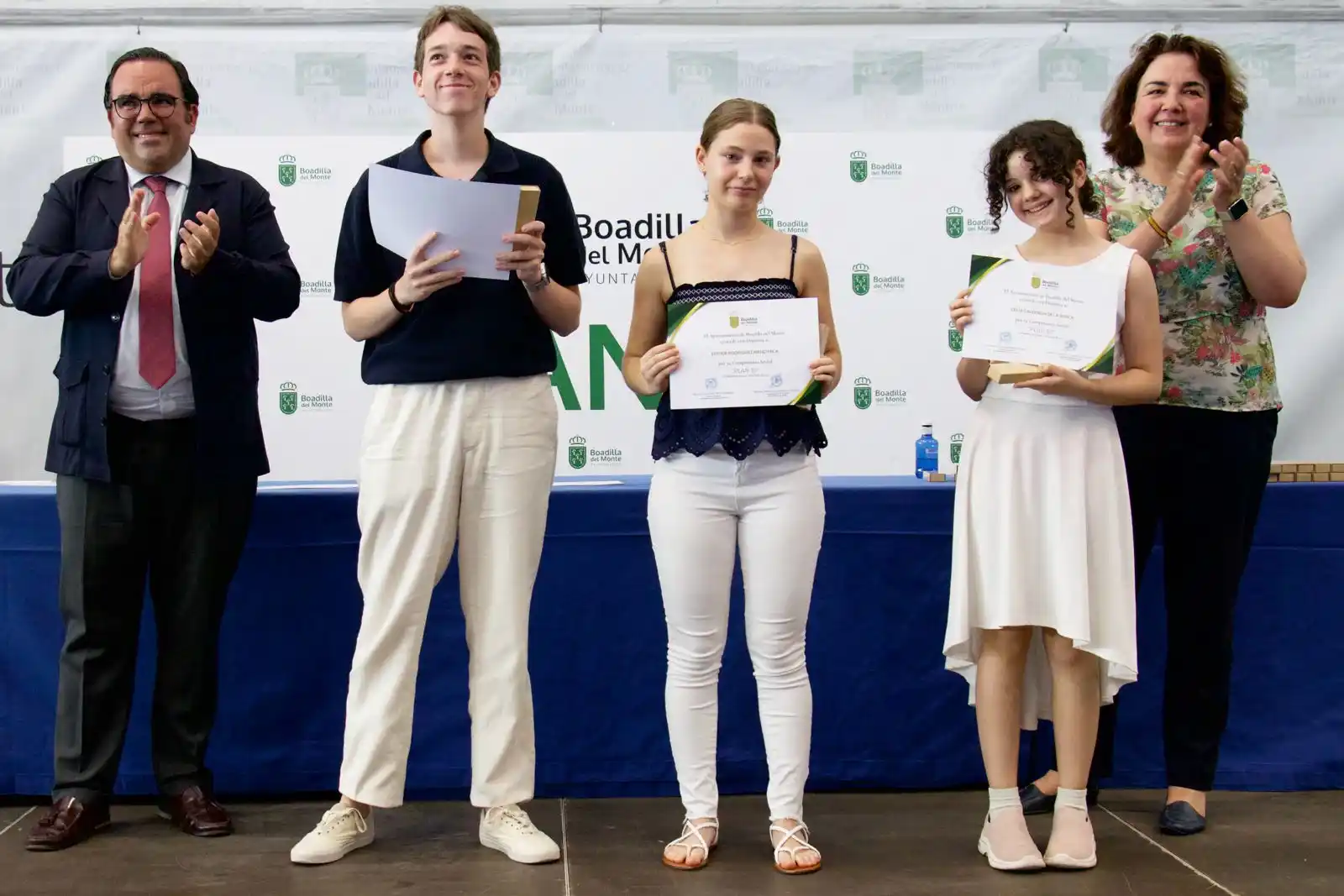 Image from Ayuntamiento de Boadilla del Monte: El polideportivo Rey Felipe Vl acogió ayer la entrega de diplomas y ga...