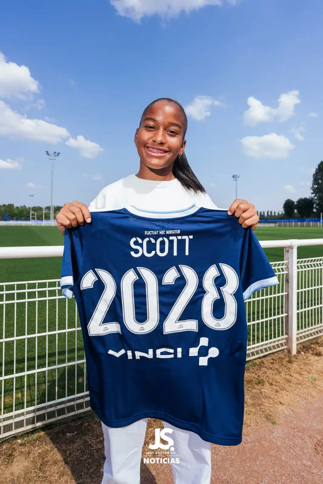 Image from Just Soccer Costa Rica : ✍🏼 | 𝐄𝐗𝐂𝐋𝐔𝐒𝐈𝐕𝐀 | 𝐒𝐡𝐞𝐢𝐤𝐚 𝐒𝐜𝐨𝐭𝐭 𝐞𝐬 𝐥𝐚 𝐧𝐮𝐞𝐯�...
