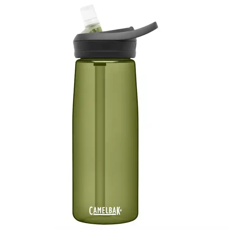 Image from JP TECH OFERTAS GERAIS: Garrafa CamelBak eddy+ com Tritan Renew e canudo, 739 ml, Olive por: ...