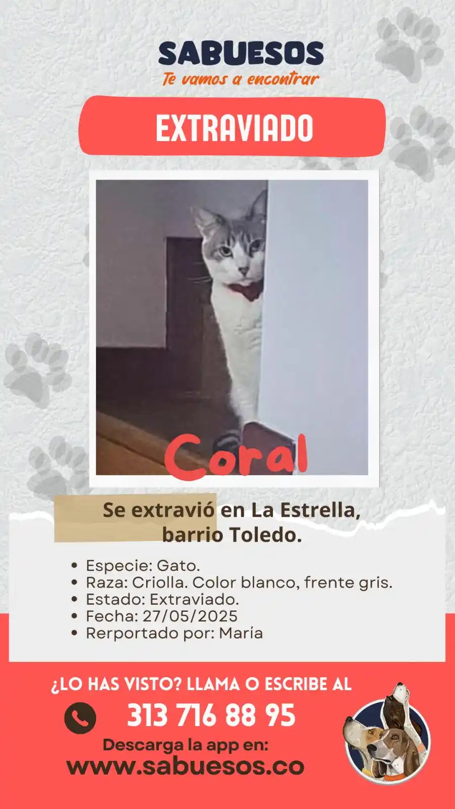 SabueSOS App Colombia post