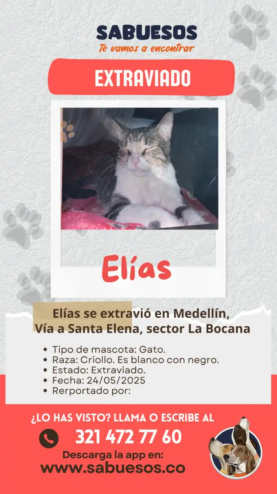 SabueSOS App Colombia post