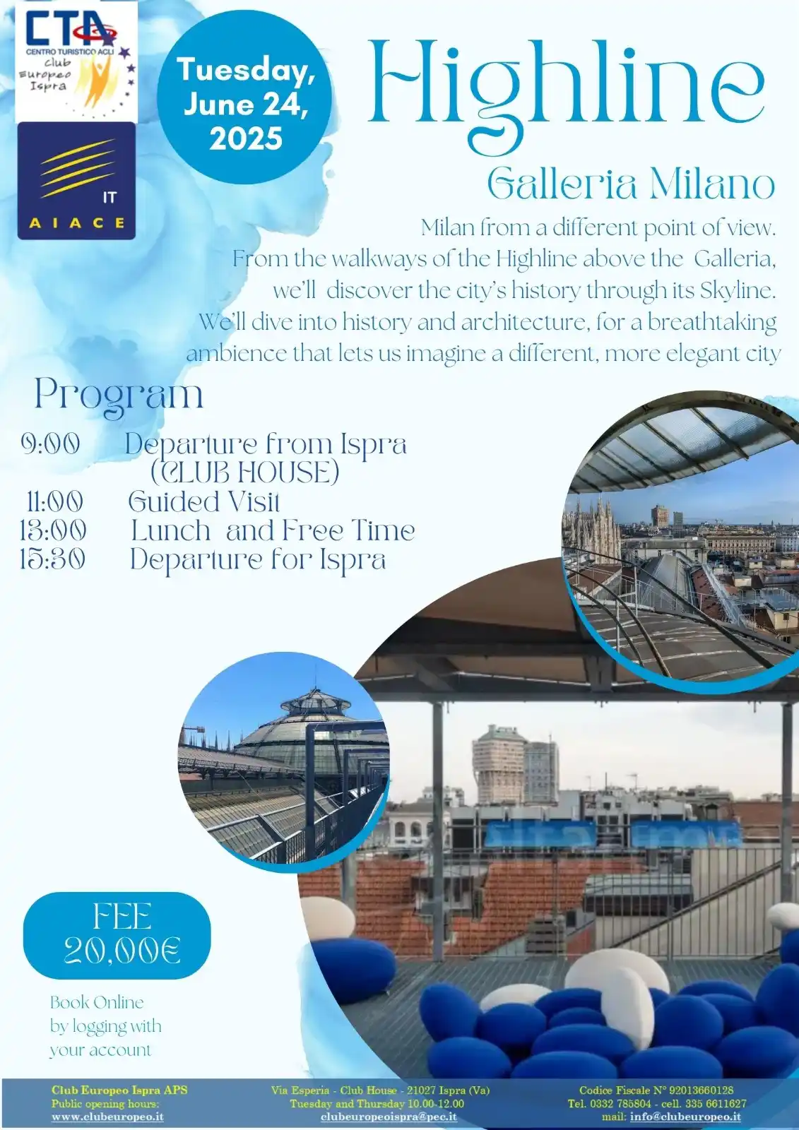 Club Europeo Ispra APS post