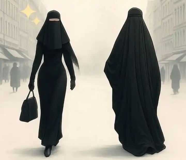 Image from ـ أَﺛَـرُ مُـسْلِمْهۃ . .: `هكذا أرادوا أن يُطفئوا نور الطُهر من وجه المنتقبة`  خدعوها حين زيّنوا...