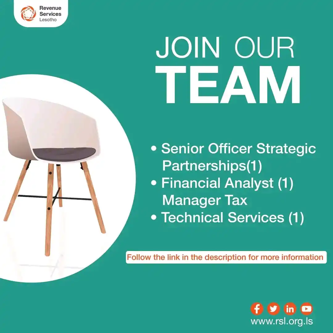 Image from Dream Agency Lesotho: https://www.rsl.org.ls/sites/default/files/2025-06/EXTERNAL%20ADVERT%2...