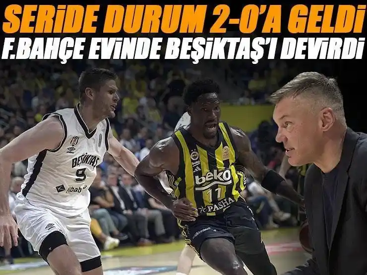 Image from Fanatik: KAZANAN FENERBAHÇE! Seride durum 2-0'a geldi 💥 https://www.fanatik.c...