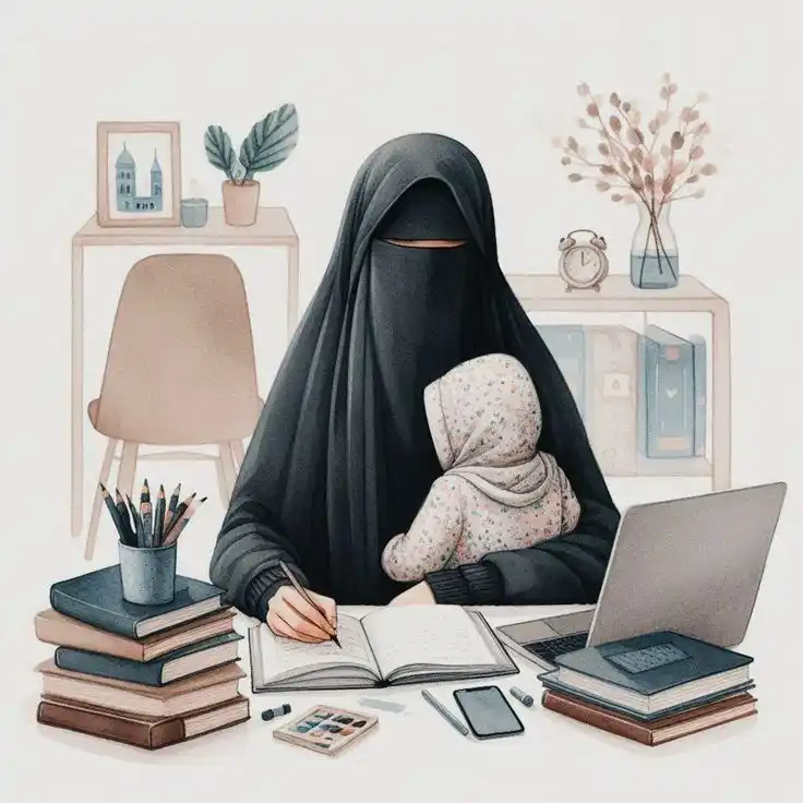 Image from ـ أَﺛَـرُ مُـسْلِمْهۃ . .: `مَا أَشَدَّ حَاجَة الأَطفَالِ إلَىٰ أمٍّ صَالِحَة`  *صَالِحَةٌ؛ تَغرِ...