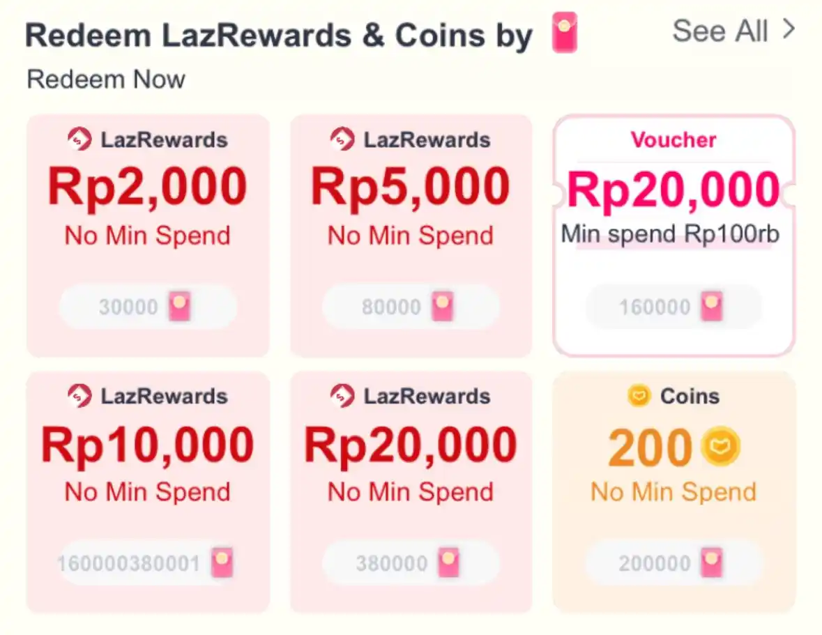 Image from Promo Diskon Shopee, Lazada, Gojek, Grab, dll: Main lazzie star dapetin laz reward ✨ join team 👉🏻 https://s.lazada....