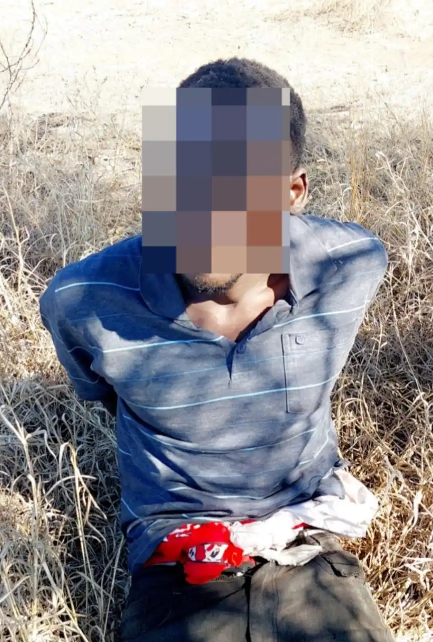 Image from SCP SECURITY: Mpumalanga – A Mozambican national was arrested during an anti-poachin...
