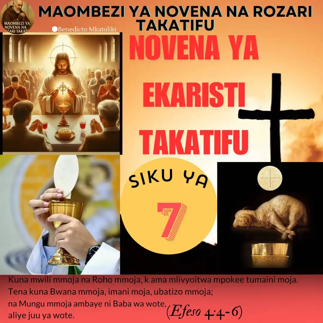 Image from DIVINE RETREAT UPDATES AND PRAYERS: *NOVENA YA EKARISTI TAKATIFU* *SIKU YA SABA (7)* *ALHAMISI -19/06/20...